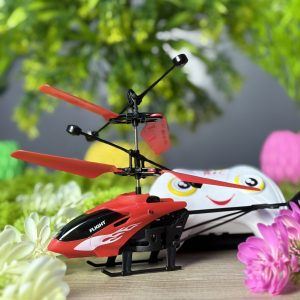 Highly Vital - Remote Control Helicopter and Hand Sensor Charging Helicopter Toys with 3D Light Toys - Toys & Games- Vibes
